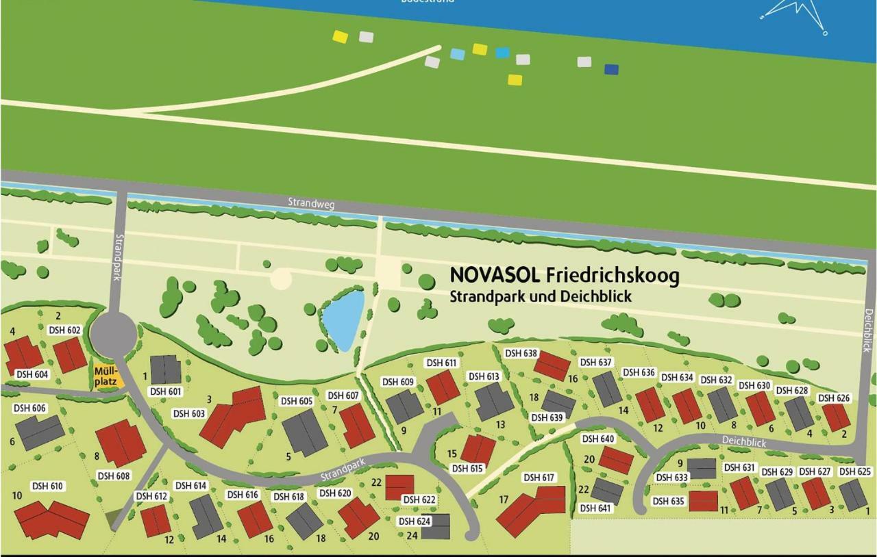 Friedrichskoog-Deichblick 7 Villa Exterior photo